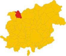 Localisation de Pietraroja