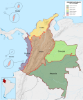 Miniatura para Regiones naturales de Colombia