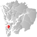 Fitjar within Hordaland