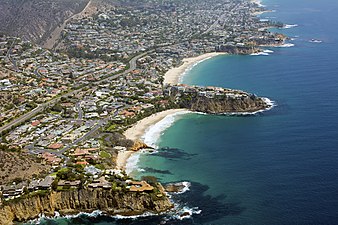 04/11: Vista aèria de Laguna Beach (Califòrnia)