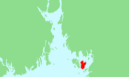 Kaart van Kirkøy