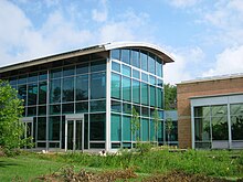 The Adam Joseph Lewis Center, location of the environmental studies department Oberlin College - Lewis Center.jpg