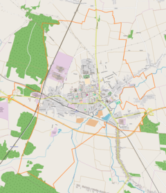 Localização de Opoczno na Polónia