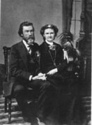 Sarah J. C. Whittlesey and her brother, Oscar