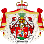 Coat of arms of Princes Sanguszko