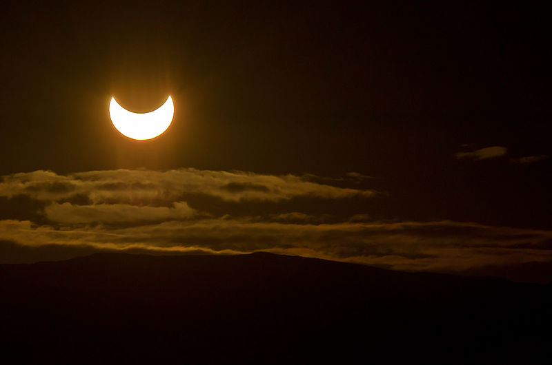 A partial solar eclipse seen from Norway in 2011. Credit: Rhys Jones (wikimedia)