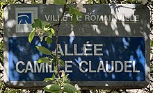 Allée Camille Claudel, Romainville