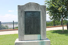 Plaque of those who died in Rhythum Club Fire, 1940, Natchez IMG 6963.JPG