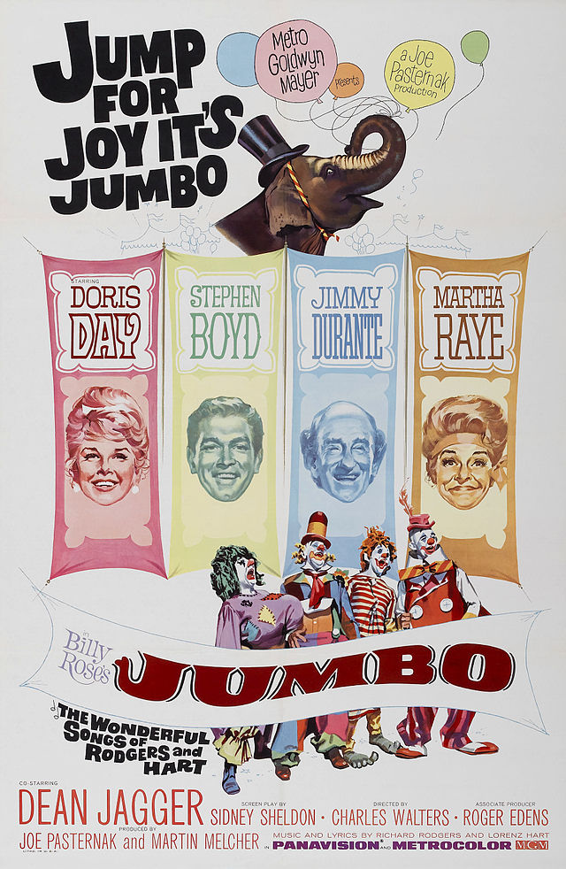 Description de l'image Poster - Billy Rose's Jumbo.jpg.