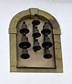 Rüthen ehemaliges Augustinerinnenkloster Glockenspiel an der Vorderseite