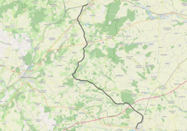 Spoorlijn Brou - La Loupe op de kaart