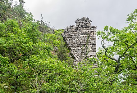 zřícenina Château de Blanquefort