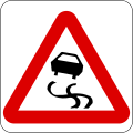 Slippery road