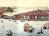 Skeppsbron på 1690-tal