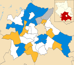 Results by ward of the 2014 local election in South Cambridgeshire