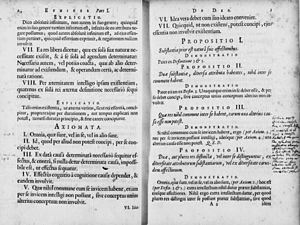 Spinoza's original text of Ethica, Part 1 Spinoza Ethica Pars1 Prop1.jpg