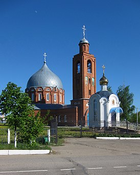 Александро-Невский храм в Яльчиках