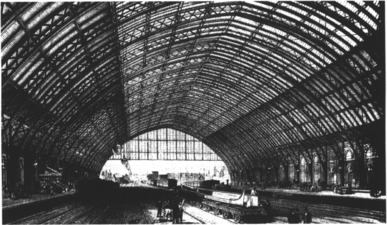 Gare de Saint-Pancras à Londres