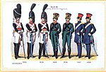 Uniformen 1805 bis 1820