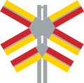 Multi track level crossing