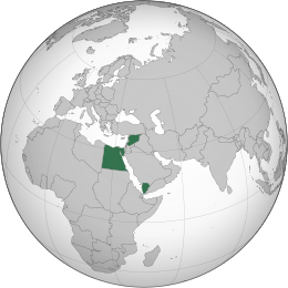 Stati Arabi Uniti الدول العربية المتحدة ad-Duwal al-‘Arabīyah al-Muttaḥidah - Localizzazione