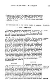 Տեքստը ԱՄՆ նախագահ Էնդրյու Ջոնսոնի ստորագրությամբ[8]