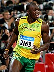Usain Bolt under OS 2008