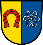 Wappen der Gemeinde Eggenstein-Leopoldshafen