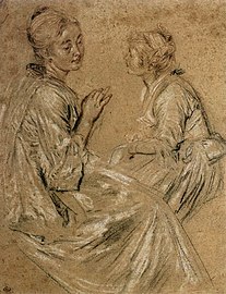 By Watteau, c. 1716