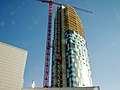 West Tower pendant la construction en mai 2007