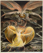 Le grand Dragon Rouge et la Femme vêtue de soleil (1805-1810).