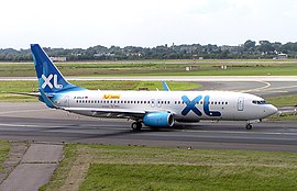 XL 에어웨이스 독일 소속 보잉 737-800 항공기