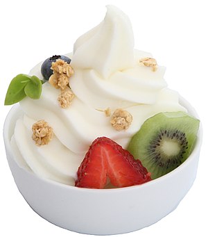 English: Yogurt, Yogurtland, Frozen Desserts