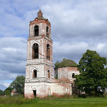 63. Покровская церковь, Круглово, Владимирская область. Автор — Лобготт Пипзам