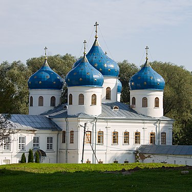 596. Крестовоздвиженский собор Юрьева монастыря, Великий Новгород] Автор — Multivizor