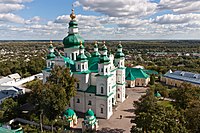 أعيد بناء دير الثالوث في تشيرنيهيف، أوكرانيا في عام 1649.