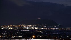 函館新道から見る函館裏夜景