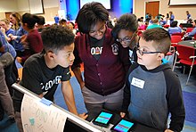 Students in Richmond participate in an Hour of Code event 010416 d (32502899384).jpg
