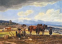 農作業の休息（1802年）