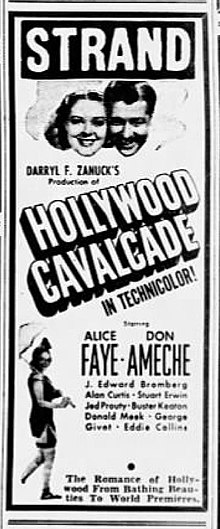 1939 - Реклама театра Strand - 20 ноября MC - Allentownn PA.jpg