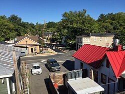 Central Falmouth, as seen from US 1 and US 17 Bus