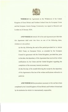 United Kingdom's notification about the Brexit withdrawal agreement 2020-01-29 UK notification Brexit withdrawal agreement.pdf