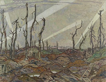 A Copse, Evening, 1918