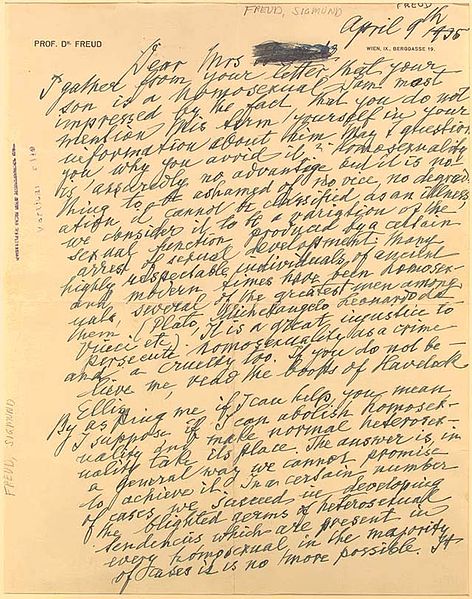 File:A Letter from Freud to a mother of a homosexual - 1935 - 1.jpg