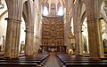 Basílica de Lequeitio (1374-1487). El retablo mayor es de 1514.