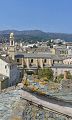 L'église vue des toits de Bastia