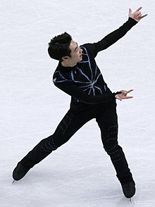 Jin Boyang bei der Weltmeisterschaft 2017