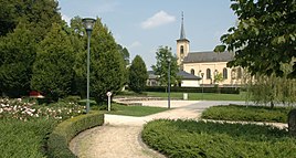 Park an der Kirche