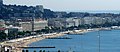 Cannes - Croisette plajı Castre'den