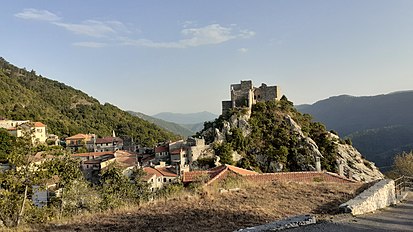 Àtra vista du burgu de Castreveiu